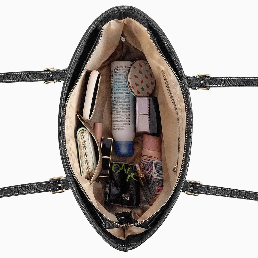 Pisces Leather Tote Bag