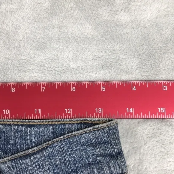 Pistola Aline High Rise Skinny Distressed Jeans Size 27 New
