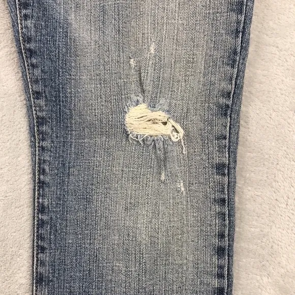 Pistola Aline High Rise Skinny Distressed Jeans Size 27 New
