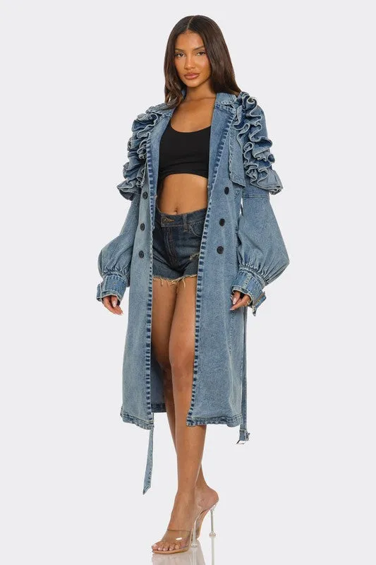 Plus Downtown Drapé Coat