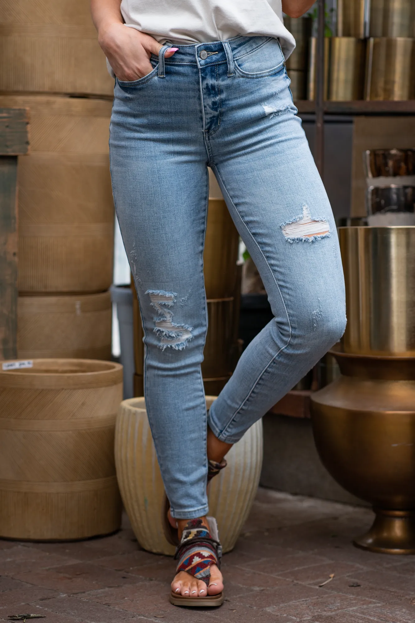 Plus Size Kaylee High Rise Skinny