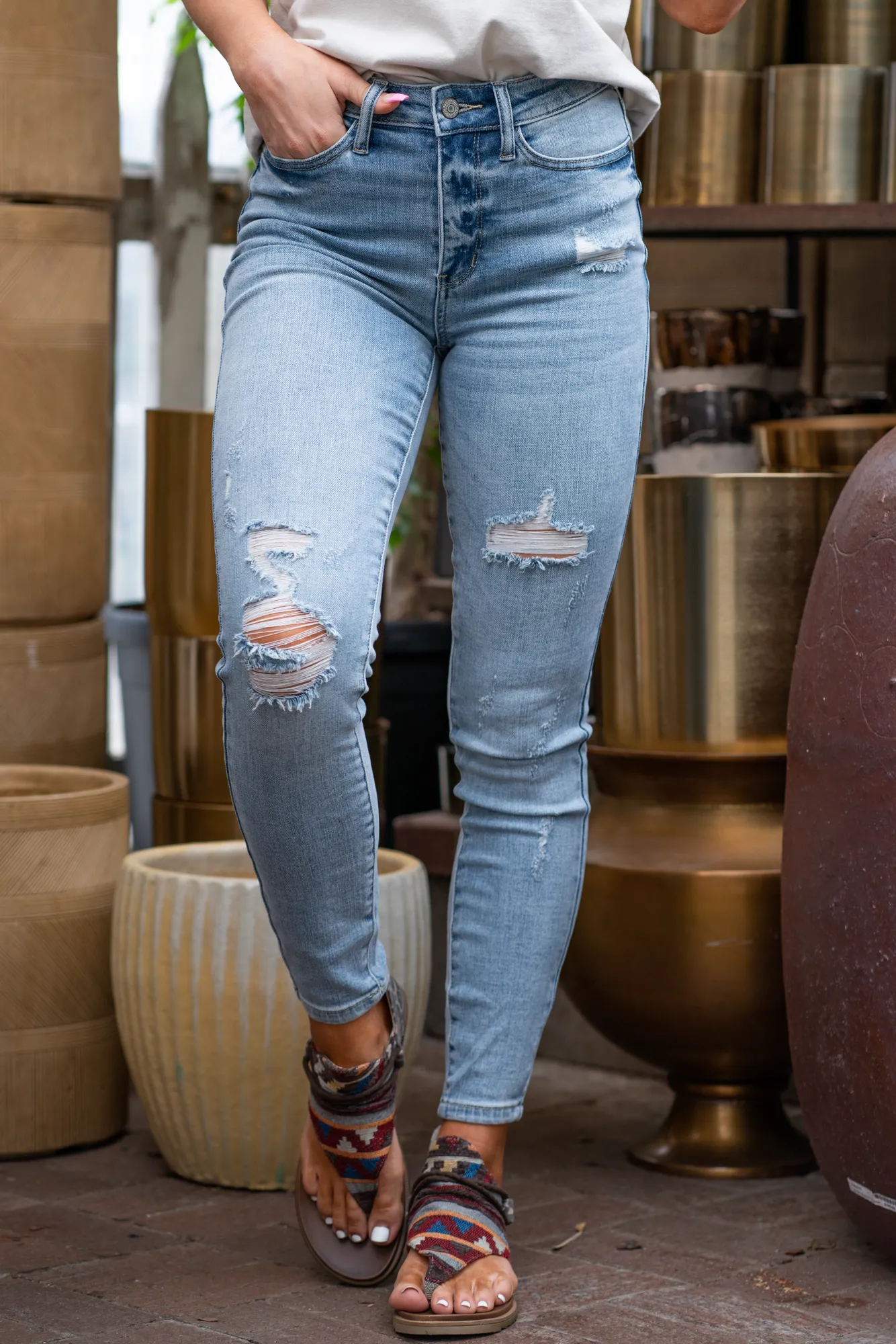 Plus Size Kaylee High Rise Skinny