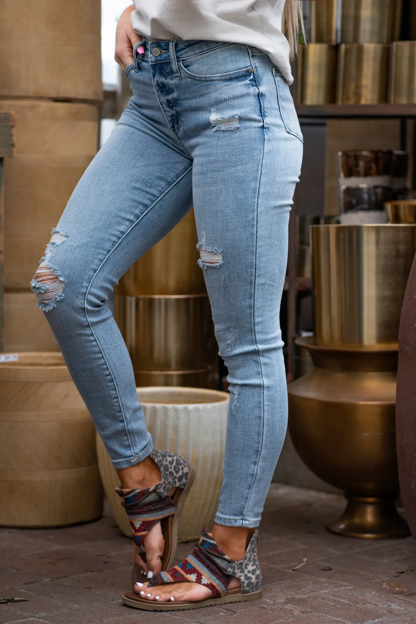Plus Size Kaylee High Rise Skinny