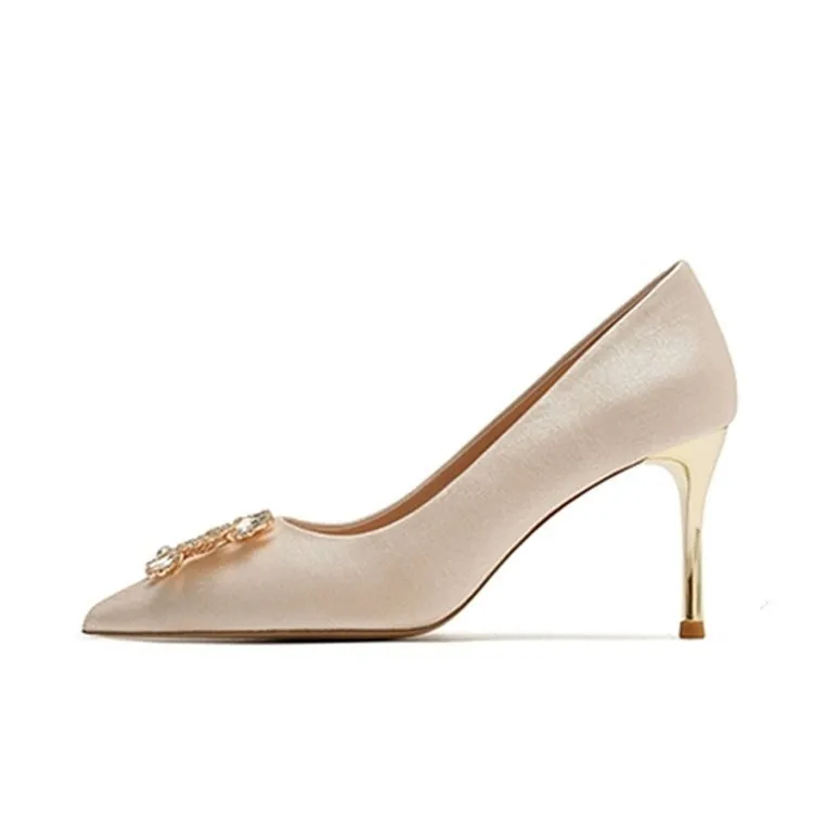 Pointed Toe High Stiletto Heels