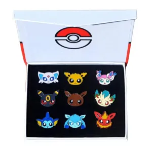 Pokemon Eeveelution Pins & Brooches Collection Box 4