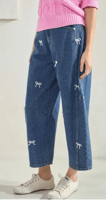Pretty Knotted Jeans