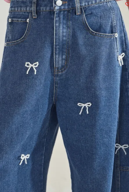Pretty Knotted Jeans