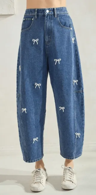 Pretty Knotted Jeans