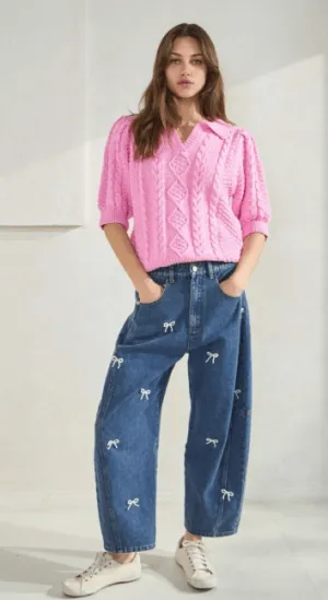 Pretty Knotted Jeans