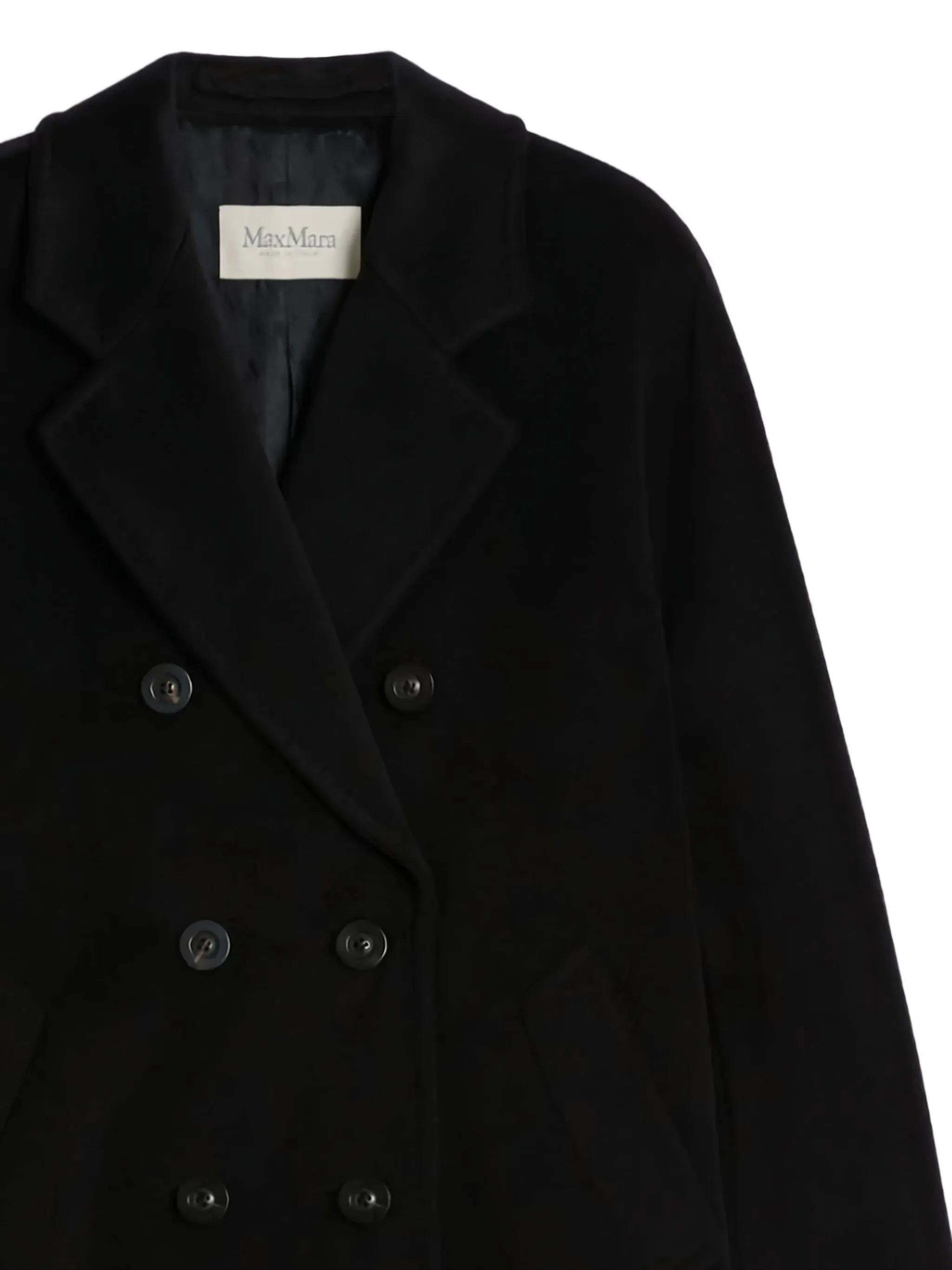 Problem-free return double-breasted wool Hurry, ends soon coat