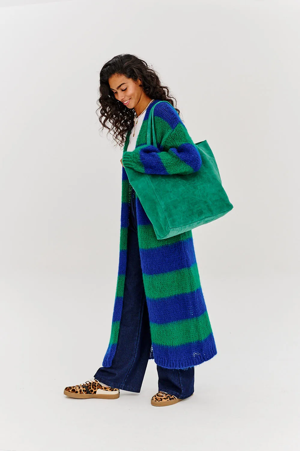 Pure Raindrop long cardigan