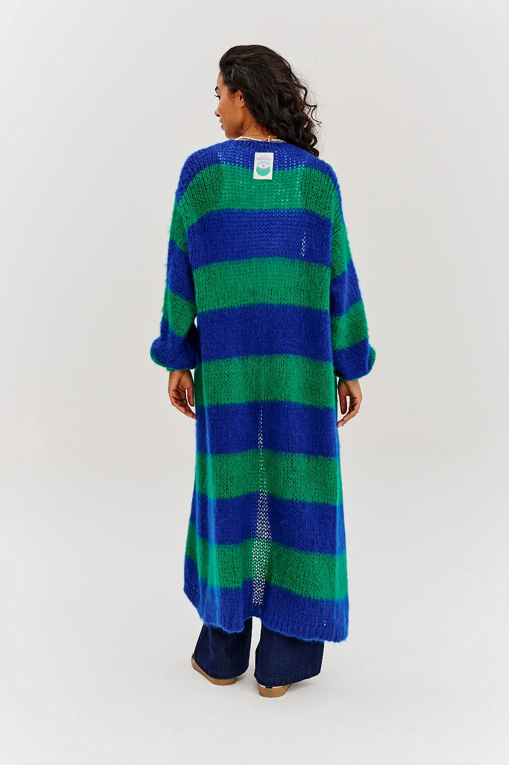 Pure Raindrop long cardigan