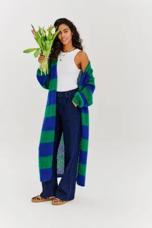 Pure Raindrop long cardigan