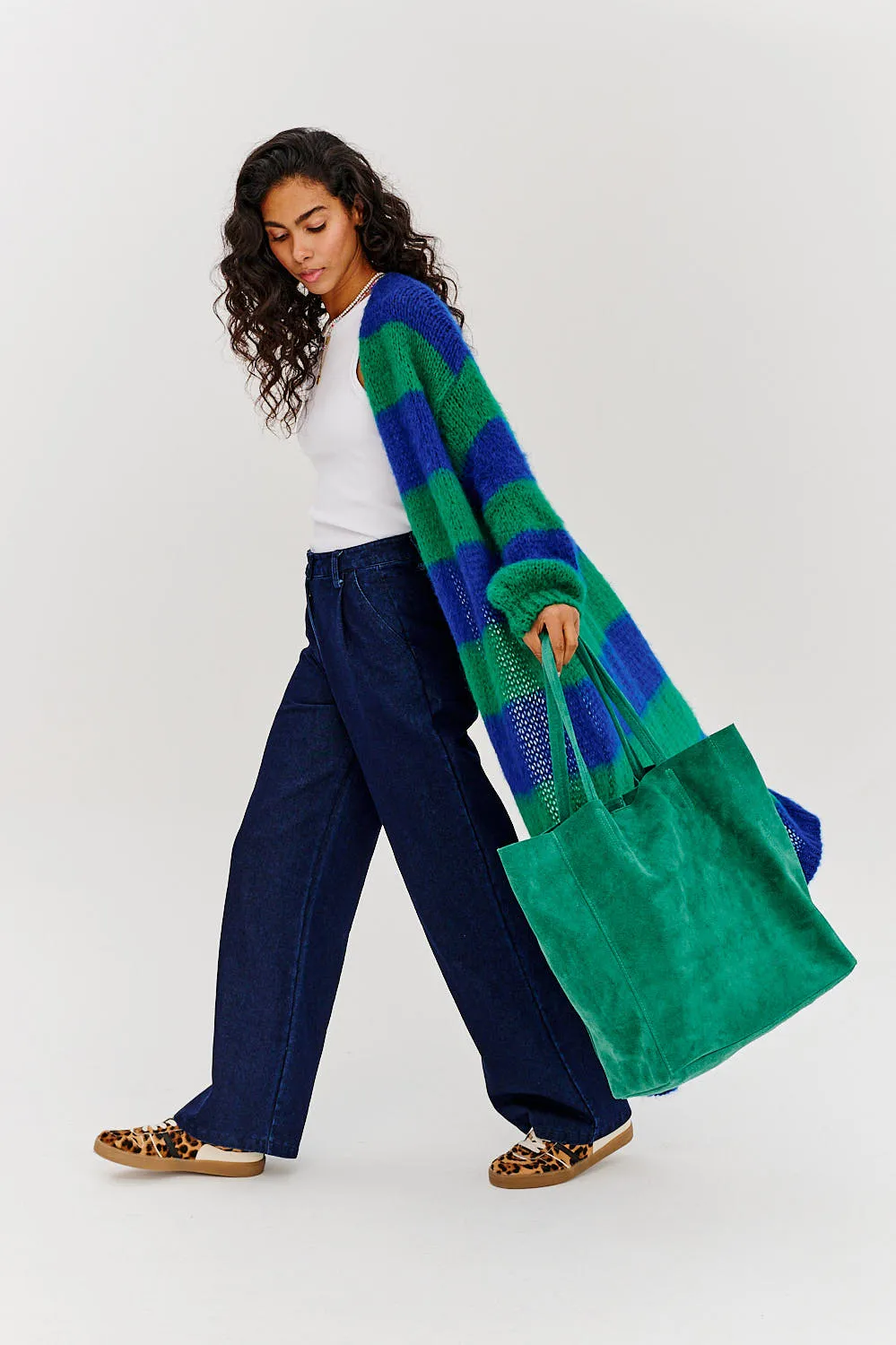 Pure Raindrop long cardigan