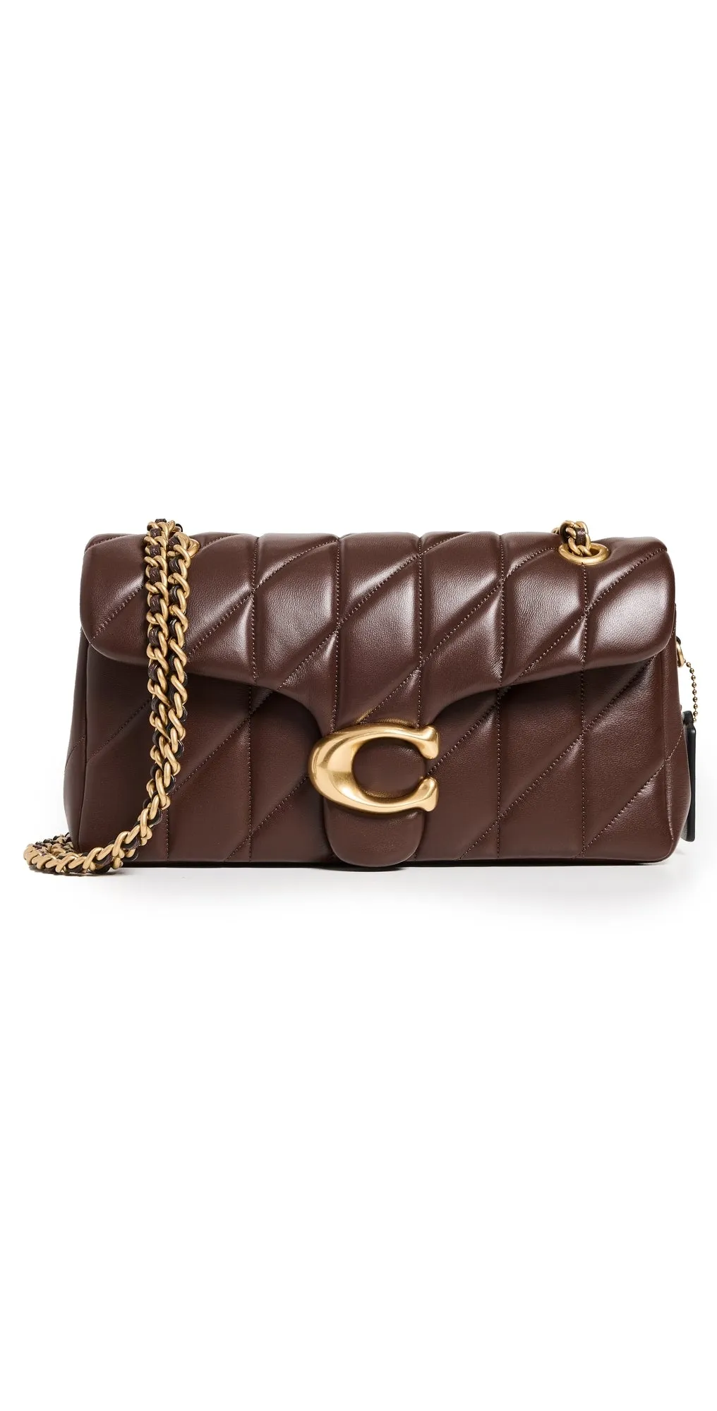 Quilted Tabby Shoulder Bag 26 with Chain B4/Maple One Size