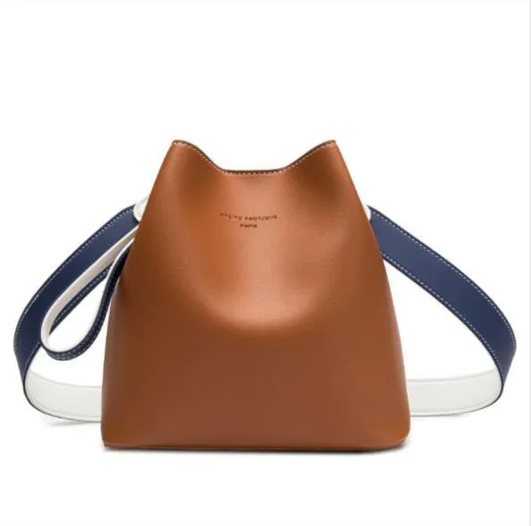 Realaiot Fashion Women Bag Summer Bucket Bag Women PU Leather Shoulder Bags Brand Designer Ladies Crossbody Messenger Bags Totes Sac Christmas Party