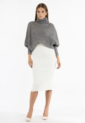 RISA Women's Knit Midi Skirt