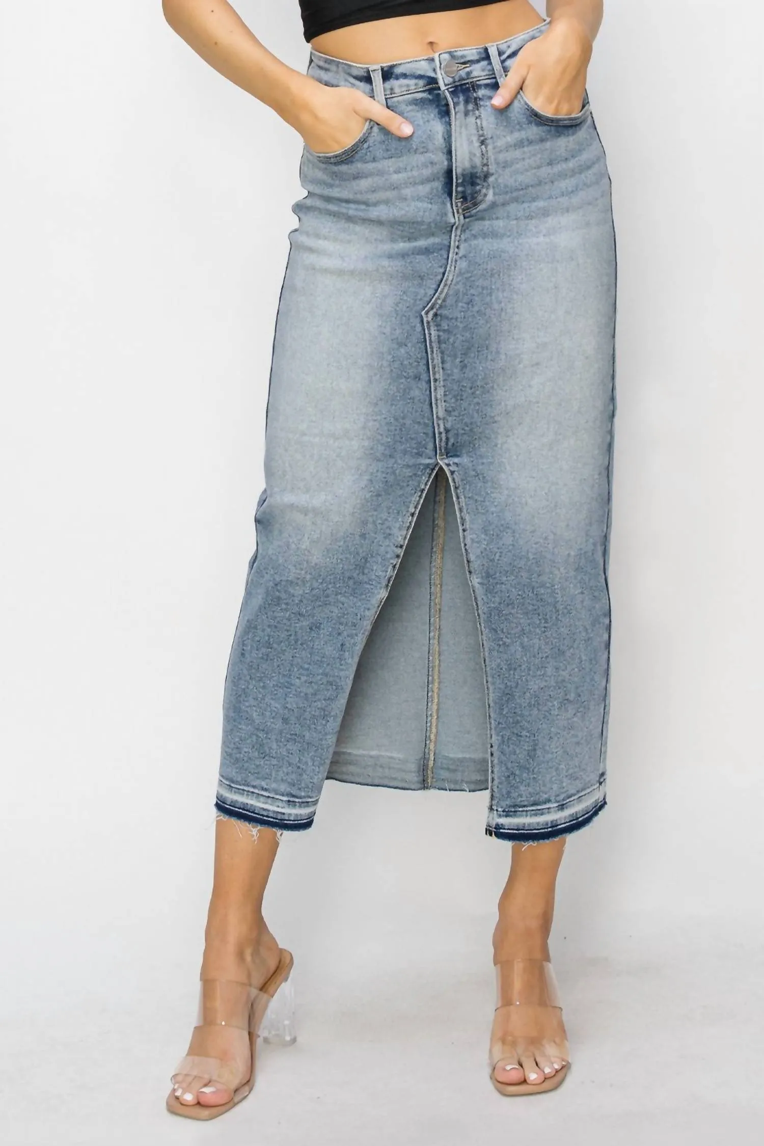 Risen - Rae High Rise Maxi Skirt
