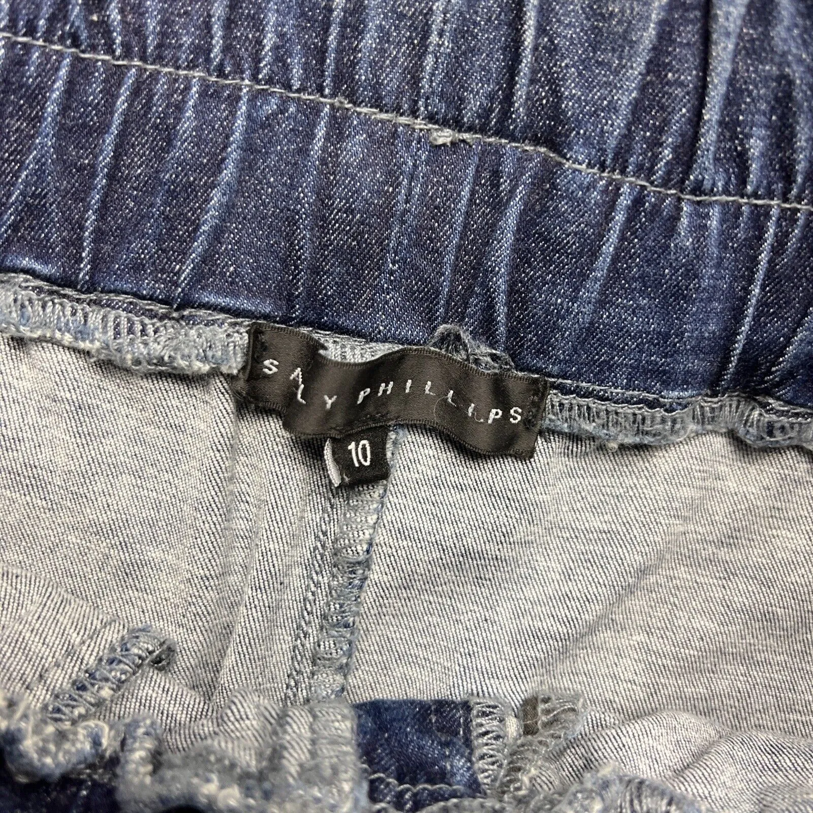 Sally Phillips Womens Slim High Waisted Jeans Size 10