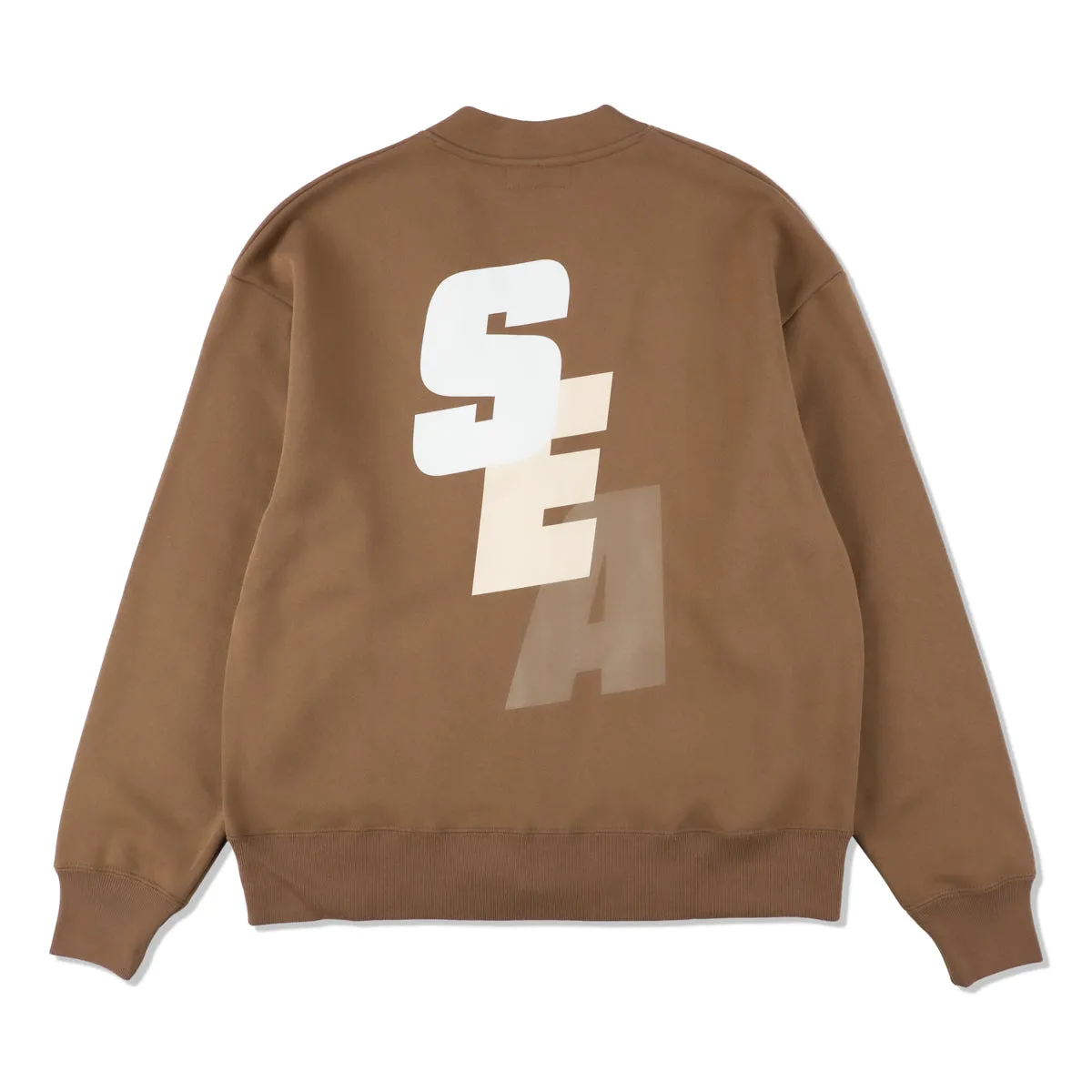 Sea Alive Sweat Cardigan WDS-O-SLV-23-AP-Q1-02 Brown