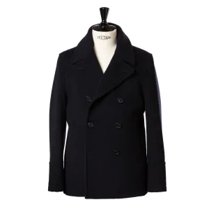 Sealup x MJ: Dunkelblaue Cabanjacke "Amalfi" aus reiner Wolle - Iconic Sealup