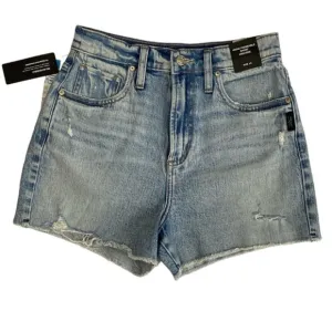 Silver Jeans Co. Highly Desirable High Rise Denim Shorts Blue W26 L3