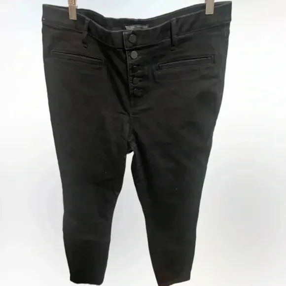 Simple Vera Wang high rise skinny jeans size 16