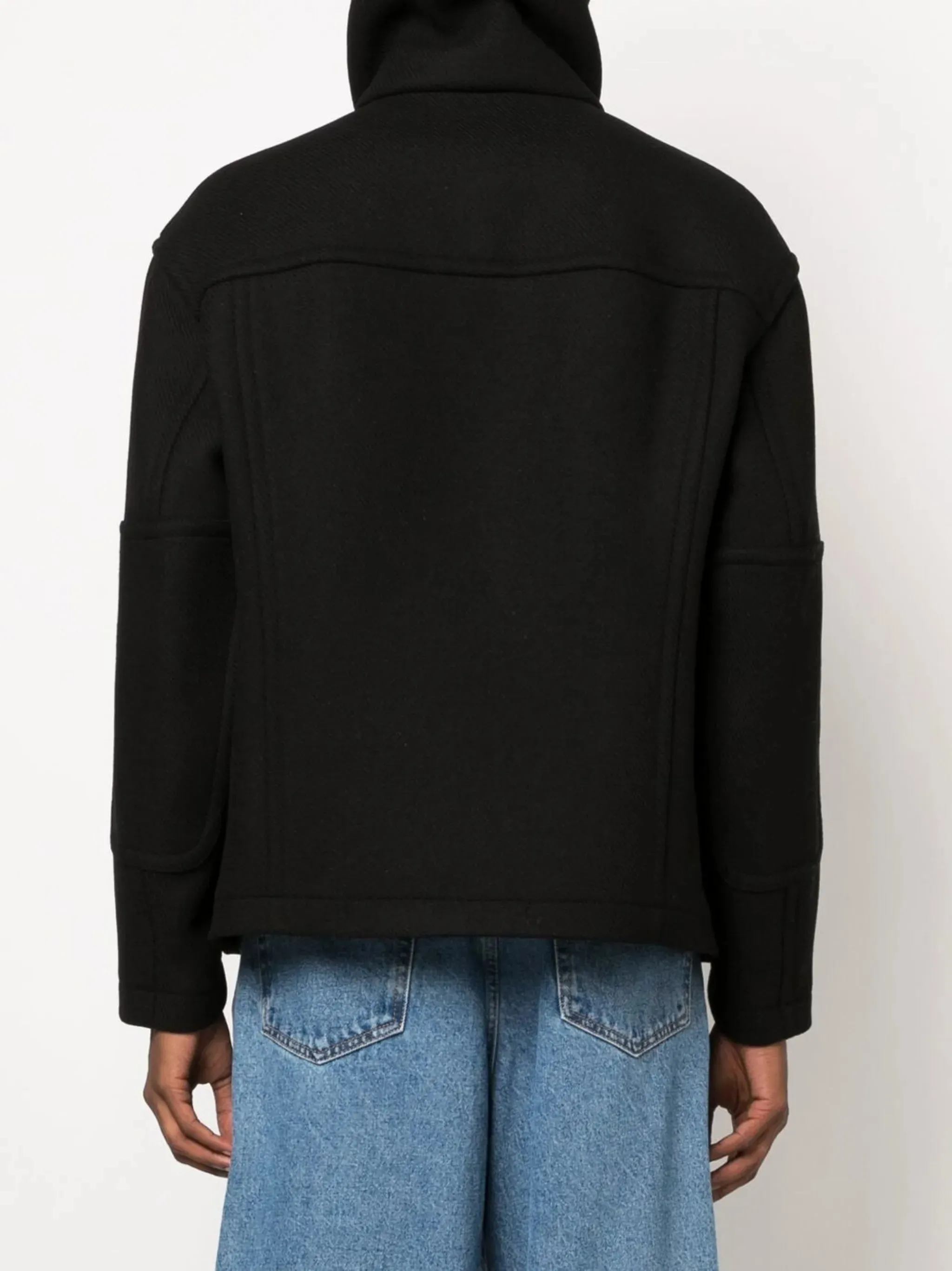 single-breasted Global shipping Robust security peacoat