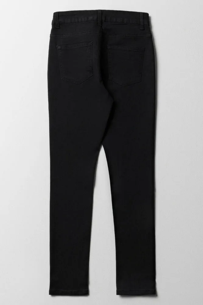 Skinny Denim Jeans Black