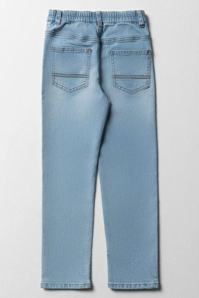Skinny Denim Jeans Light Blue