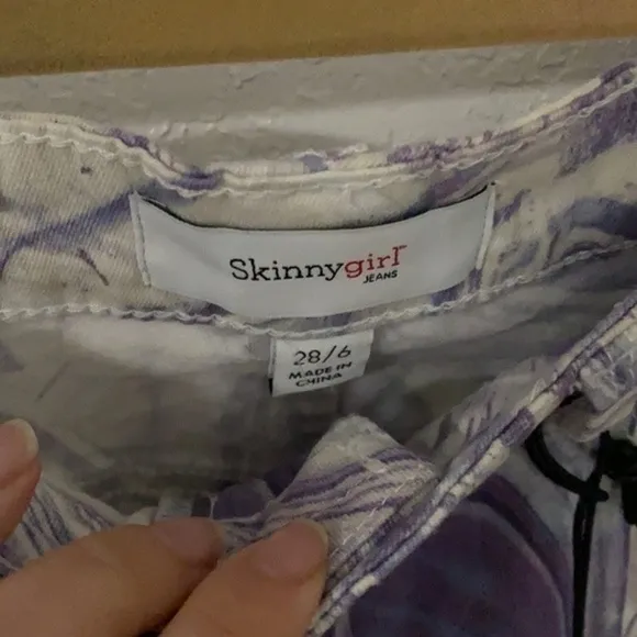 Skinnygirl Paul high-rise skinny jeans