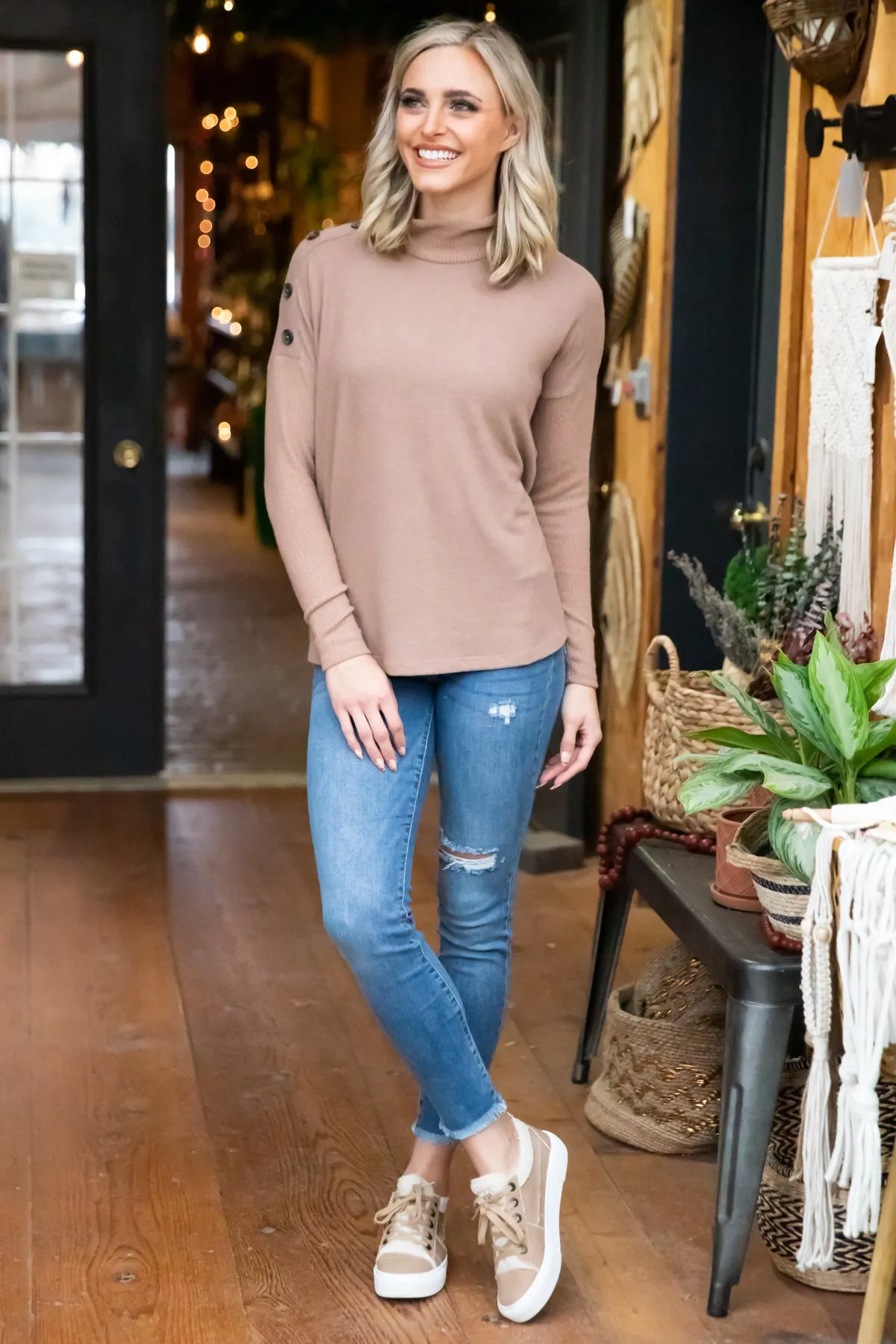 Sneak Peek Frayed Hem Skinny Jeans