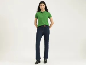 Solid Bootcut Fit Jeans