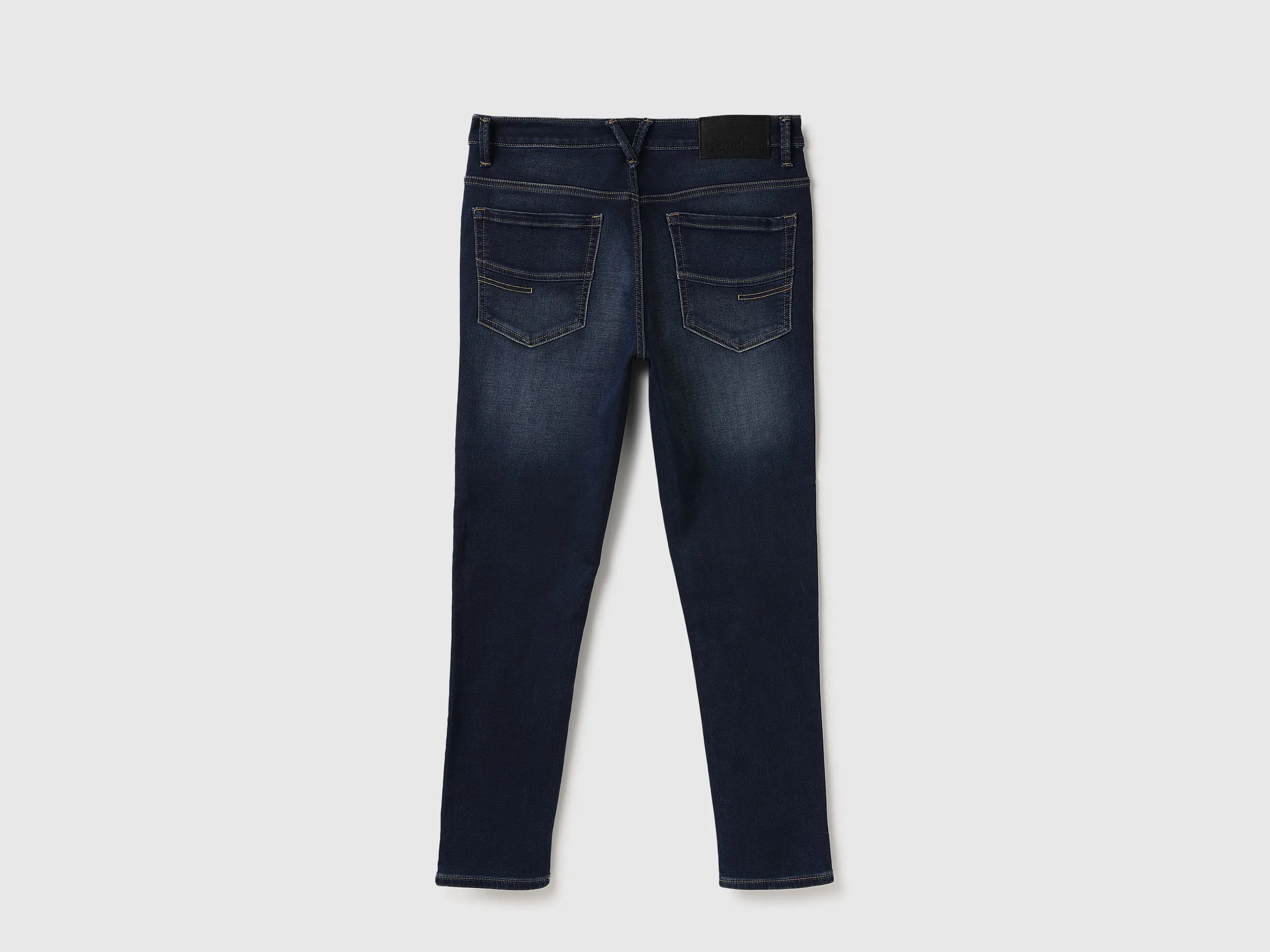 Solid Low Crotch Fit Jeans