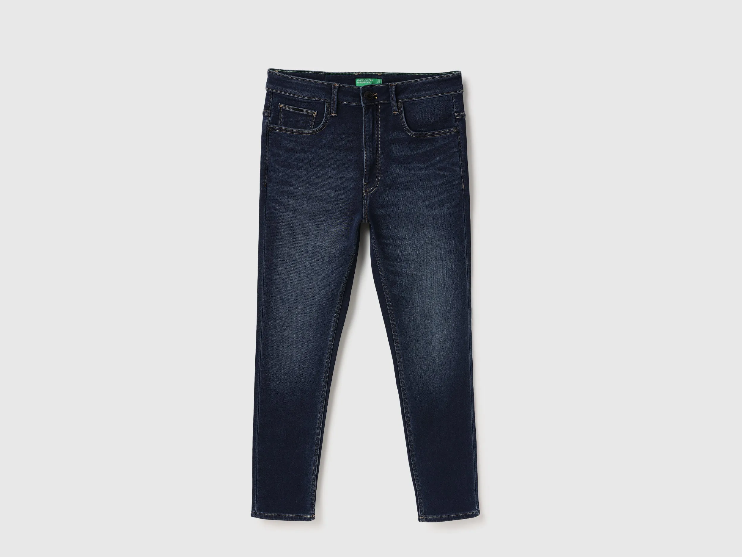 Solid Low Crotch Fit Jeans