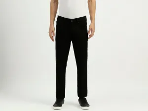 Solid Mid Rise Skinny Fit Jeans