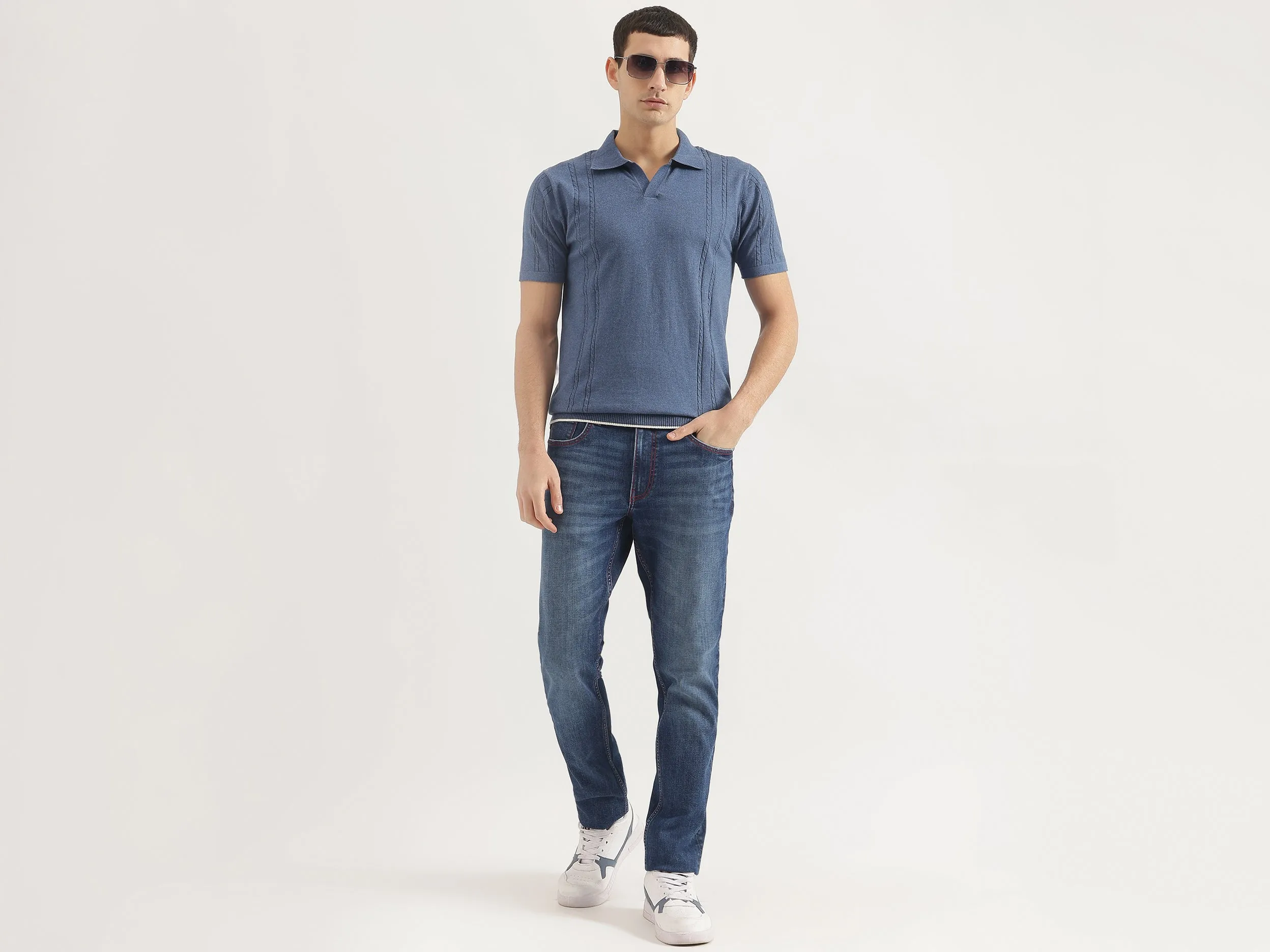 Solid Skinny Fit Jeans