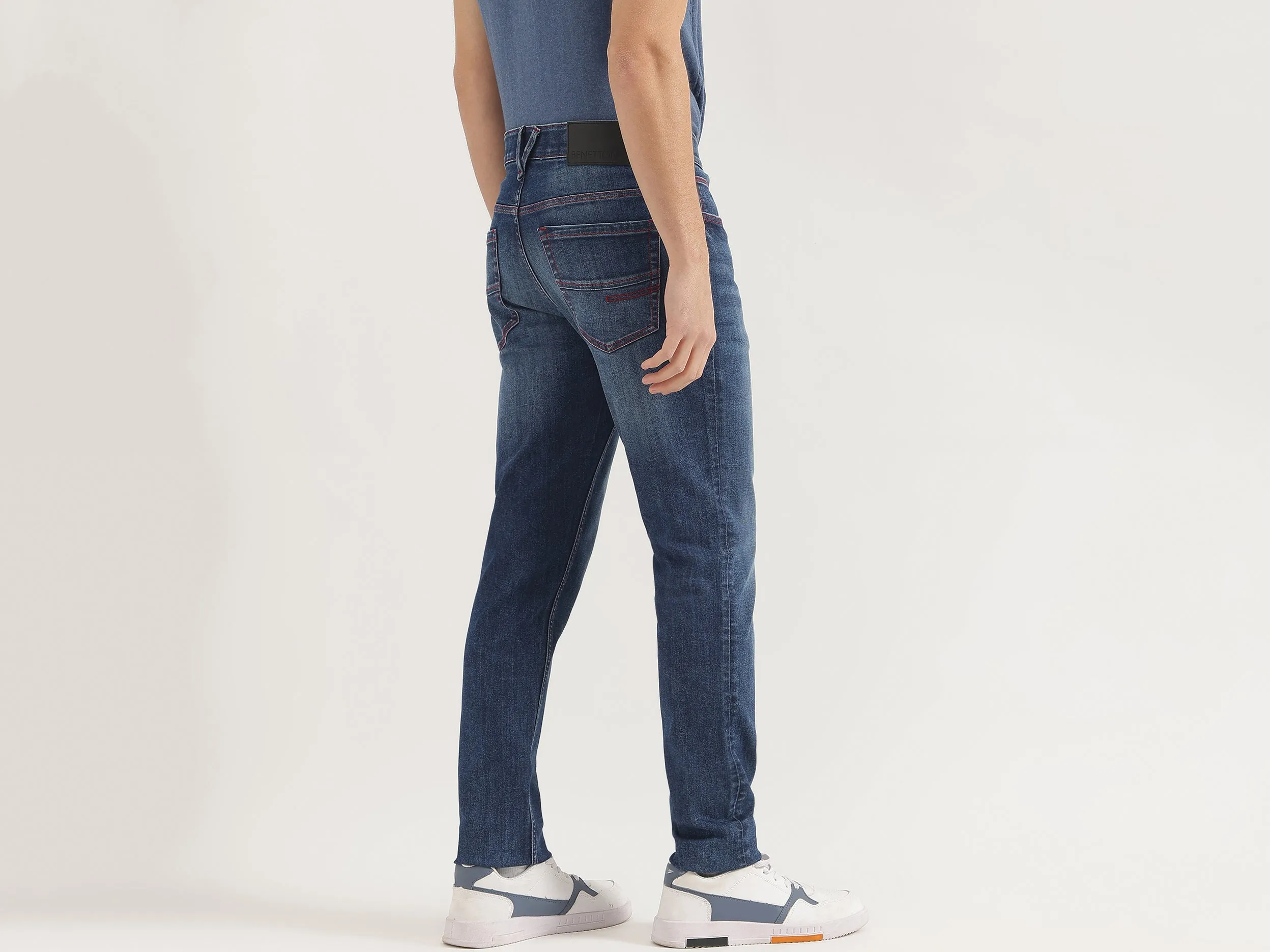 Solid Skinny Fit Jeans