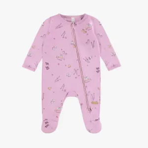 Souris Mini Ski Sleeper - Mauve