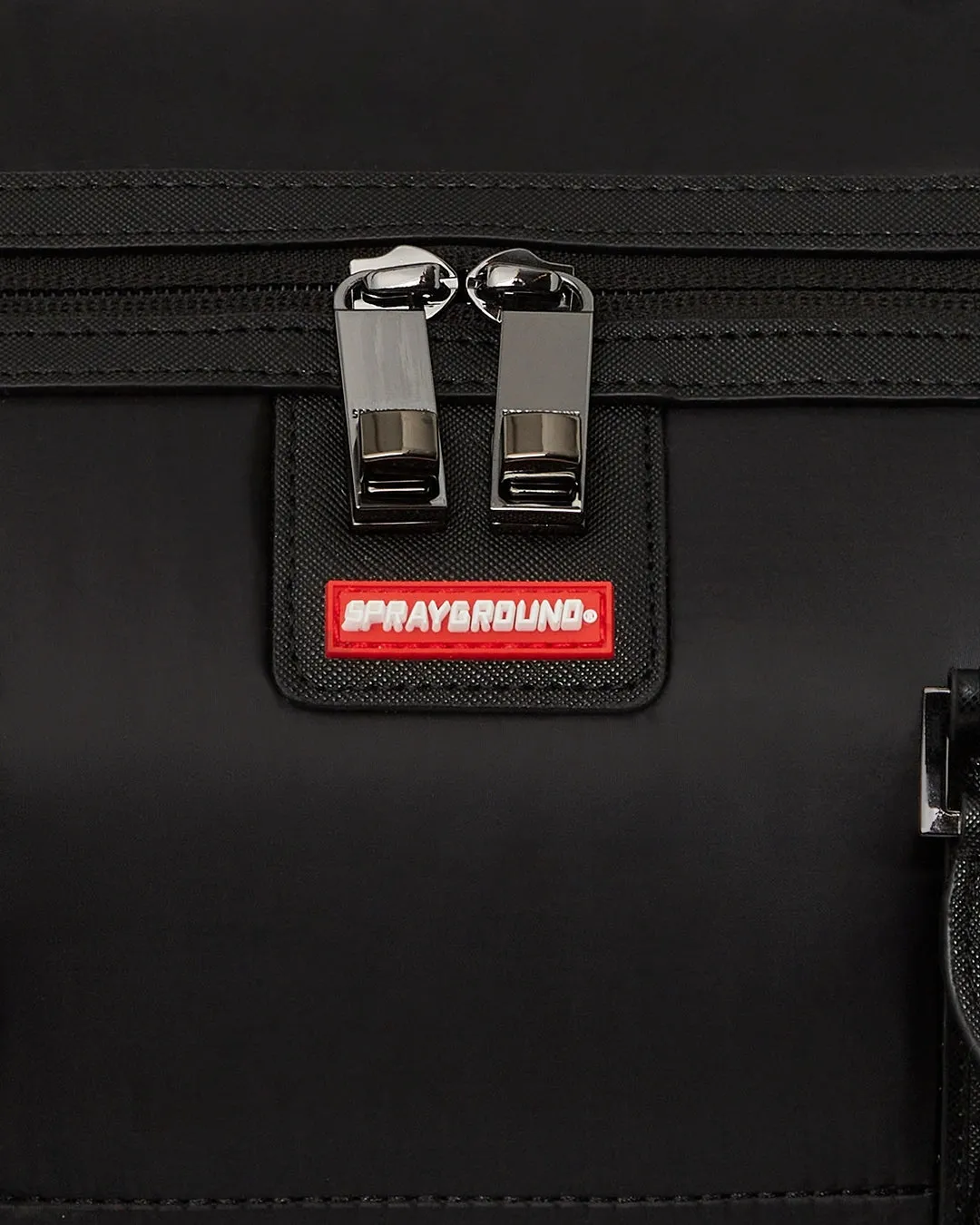 Sprayground Black Puffer Duffle Bag
