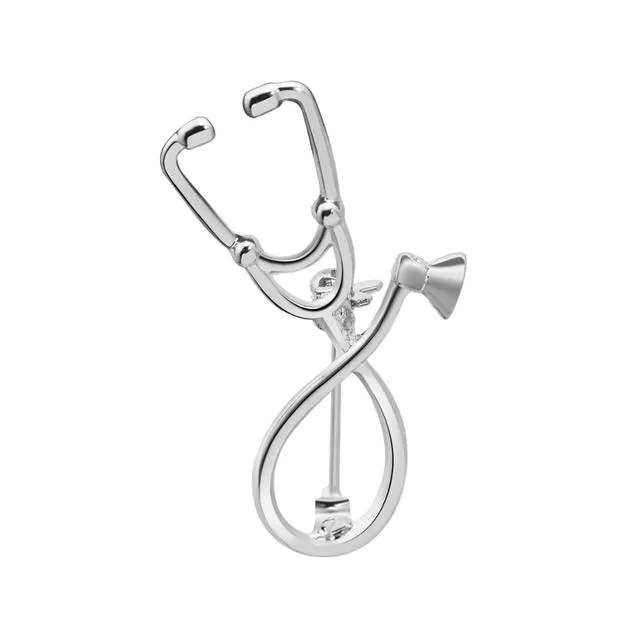 Stethoscope Brooches