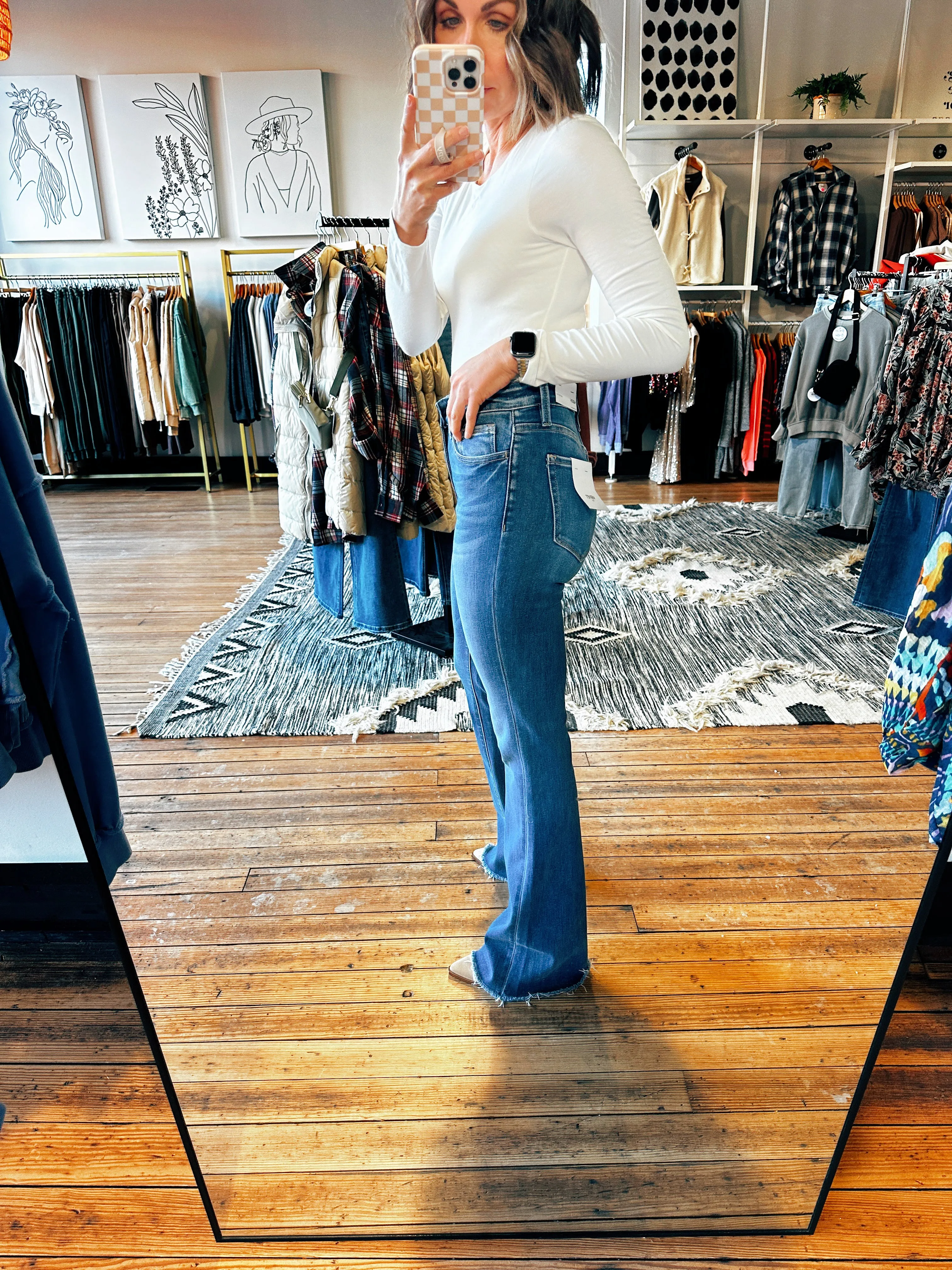 Sunfaded Mini Flares