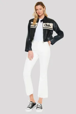 Sunny High Rise Crop Bootcut Jean