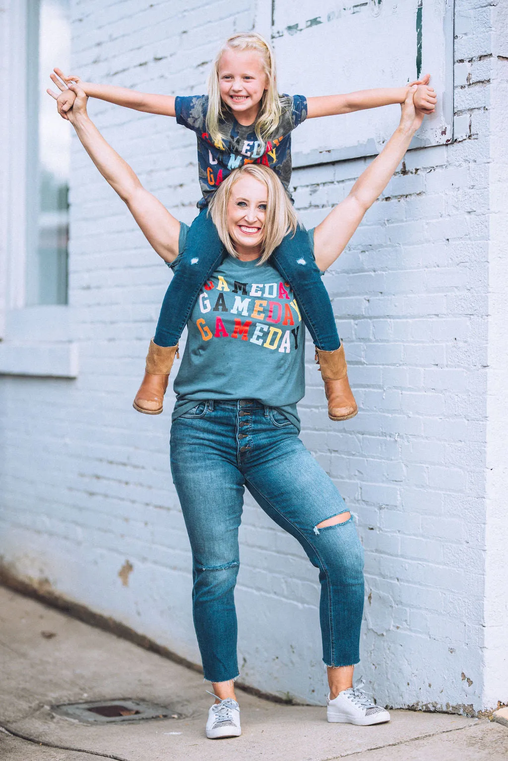 Swerve Game Day Vibes Tee / Bella Canvas / Football Shirt / Football Mom / Football Girlfriend