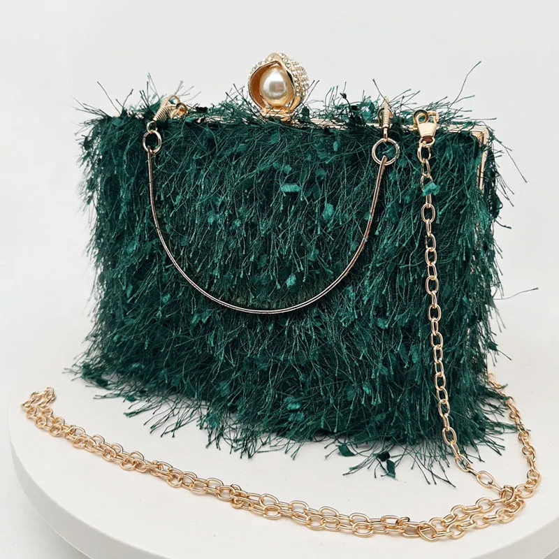 Tassel Square Crossbody Shoulder Handbags
