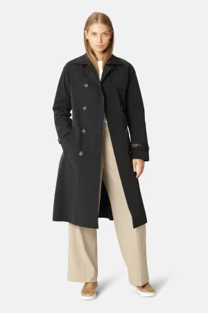 Teknisk Regnrock Trench - Dark Indigo