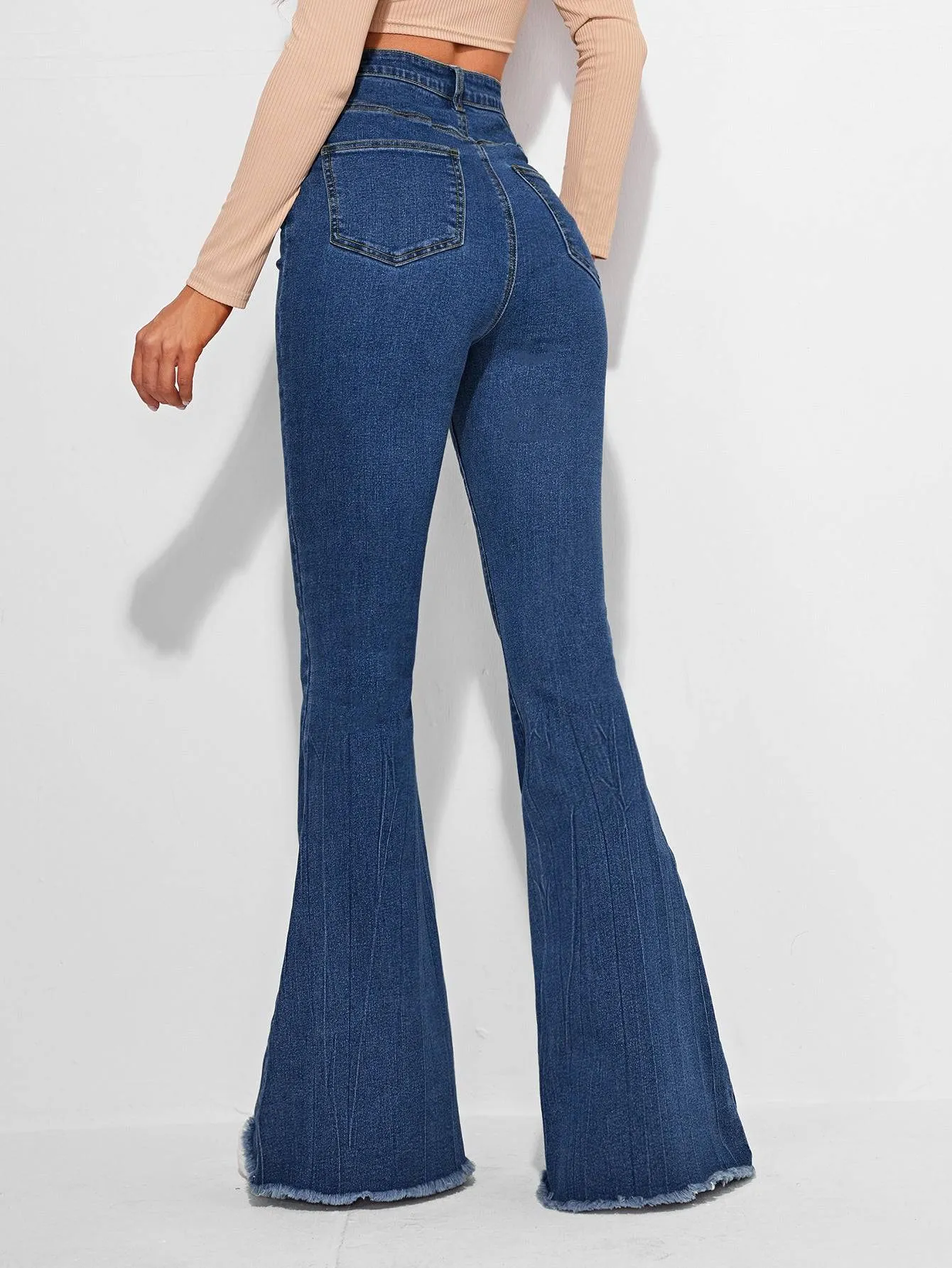 Timeless Fade High-Waist Bootcut