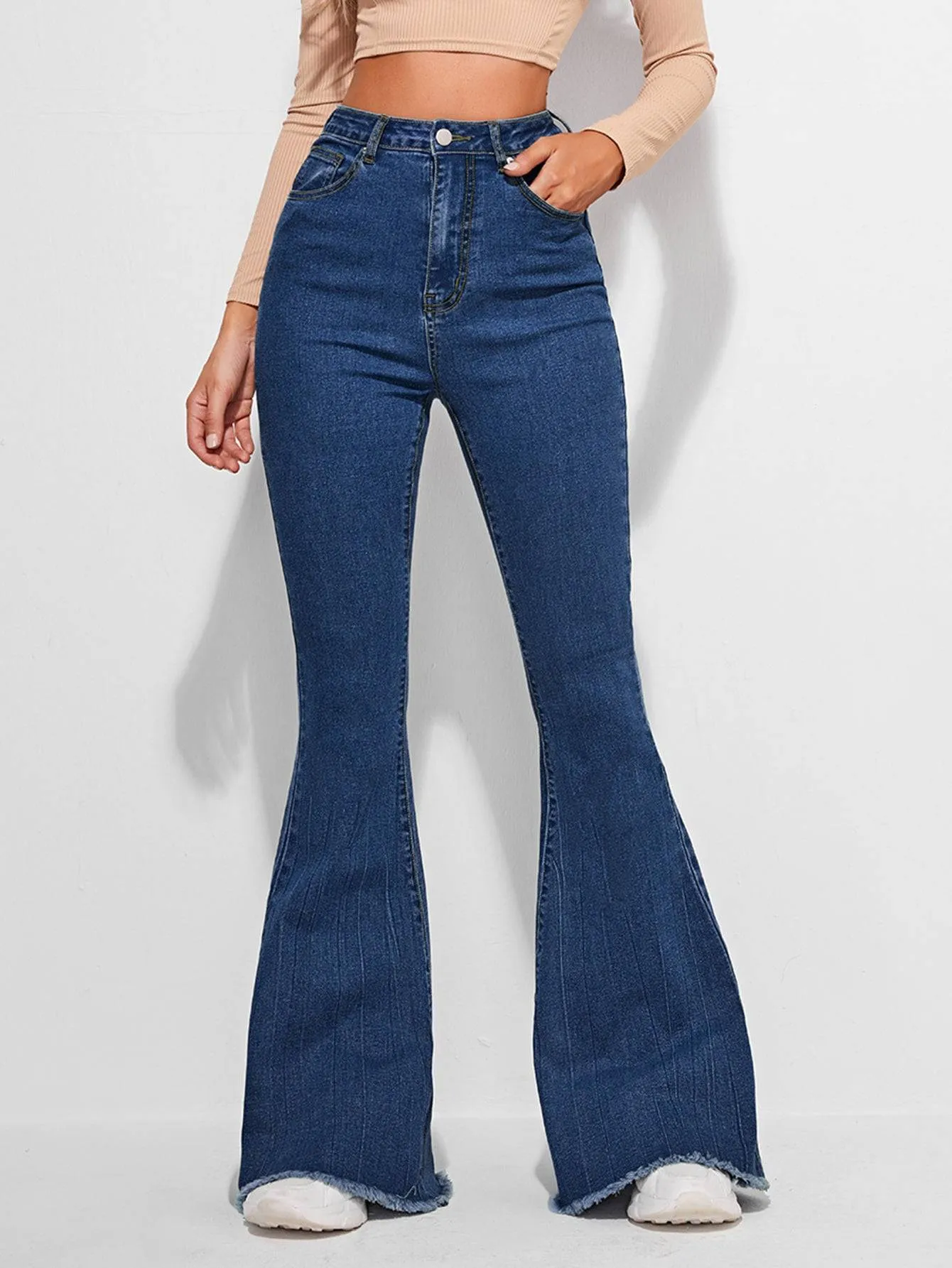 Timeless Fade High-Waist Bootcut