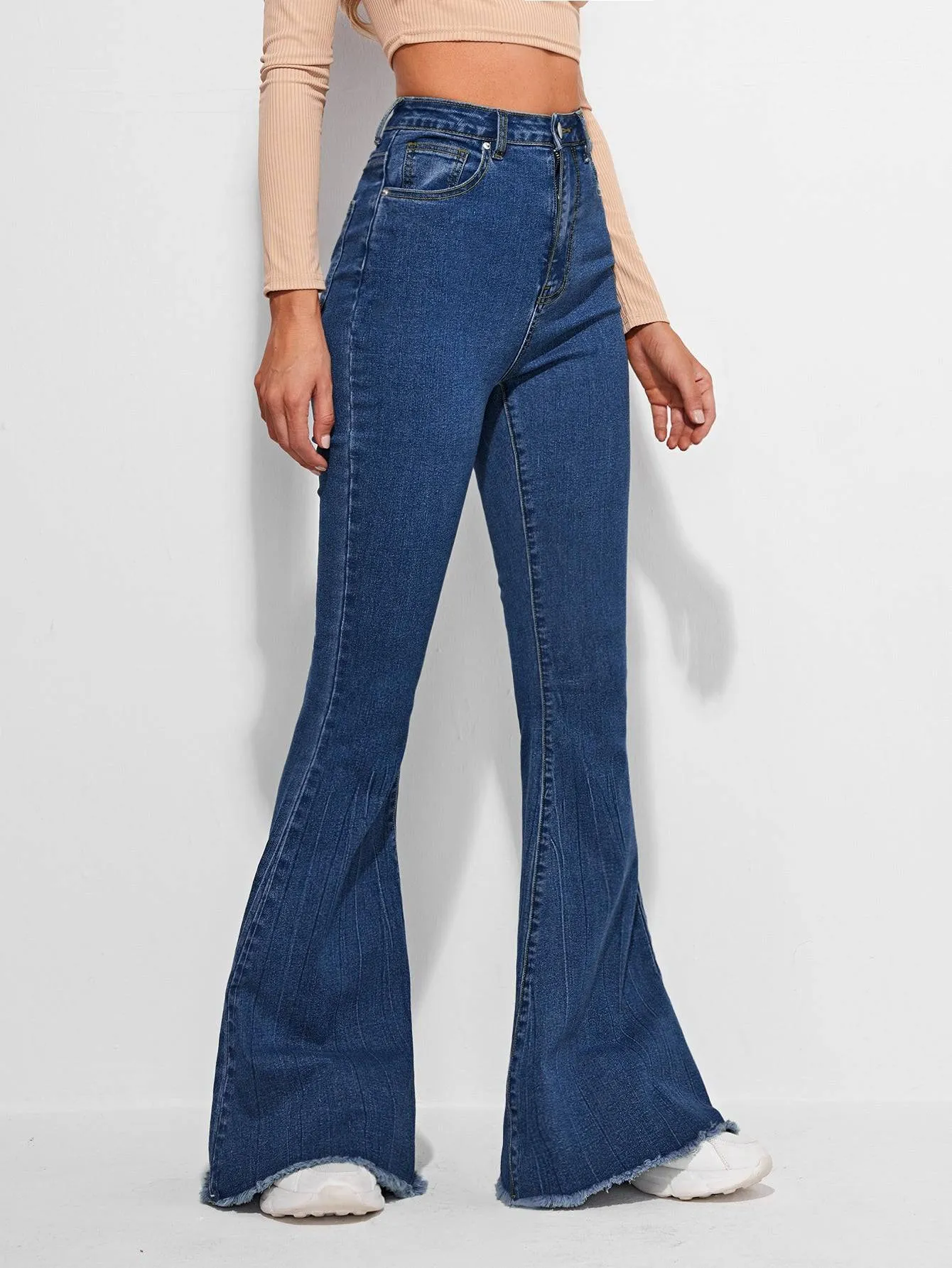 Timeless Fade High-Waist Bootcut