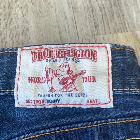 True Religion curvy skinny jeans